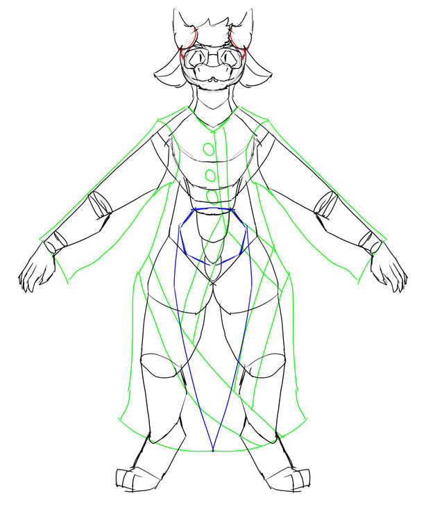 Small reference made for a 3D model